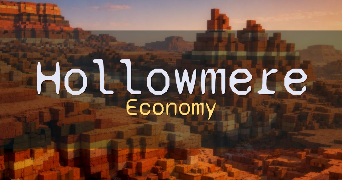 Hollowmere Economy Minecraft server