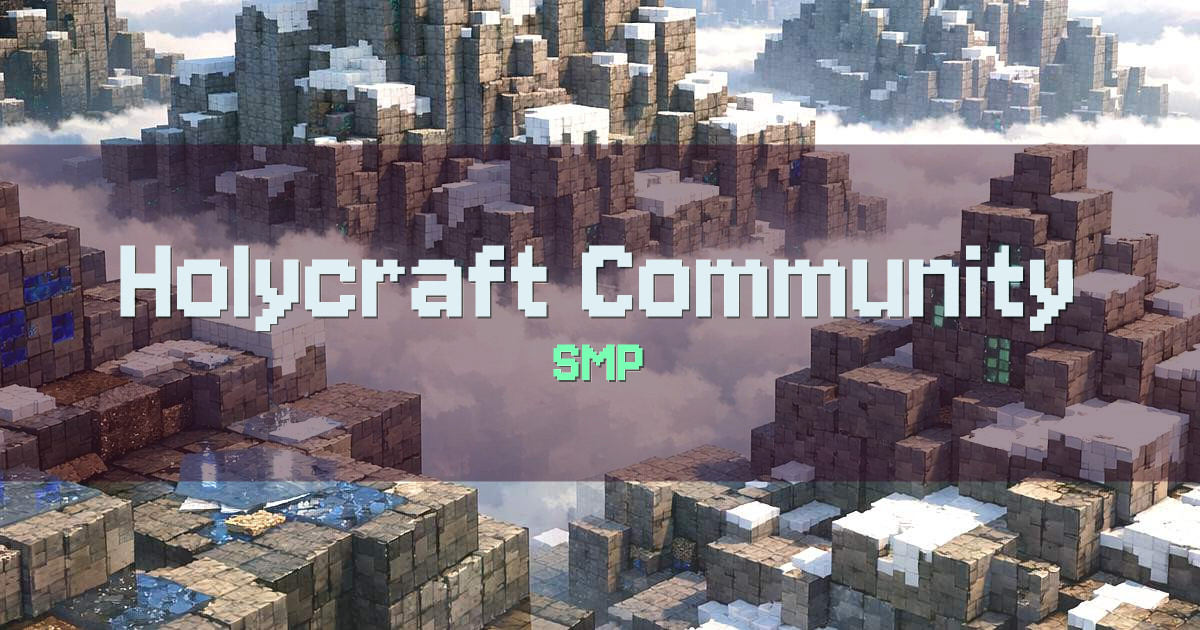 Holycraft Community SMP Minecraft server