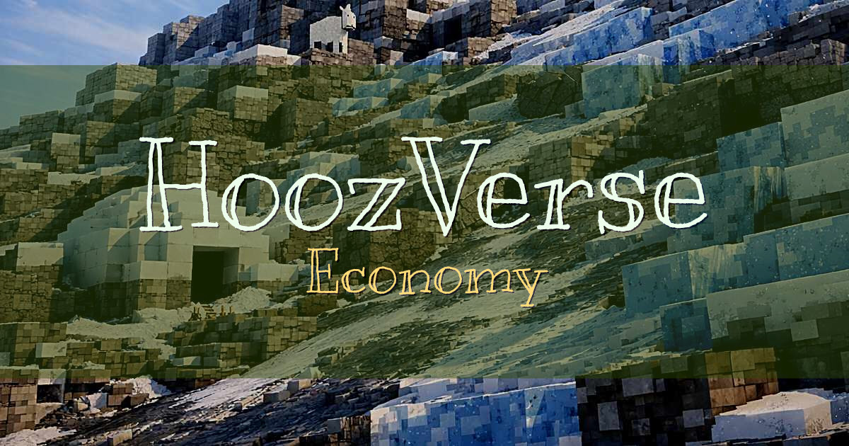 HoozVerse Economy Minecraft server