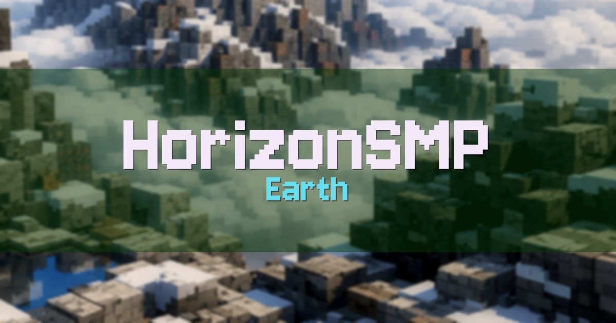 HorizonSMP Earth Minecraft server