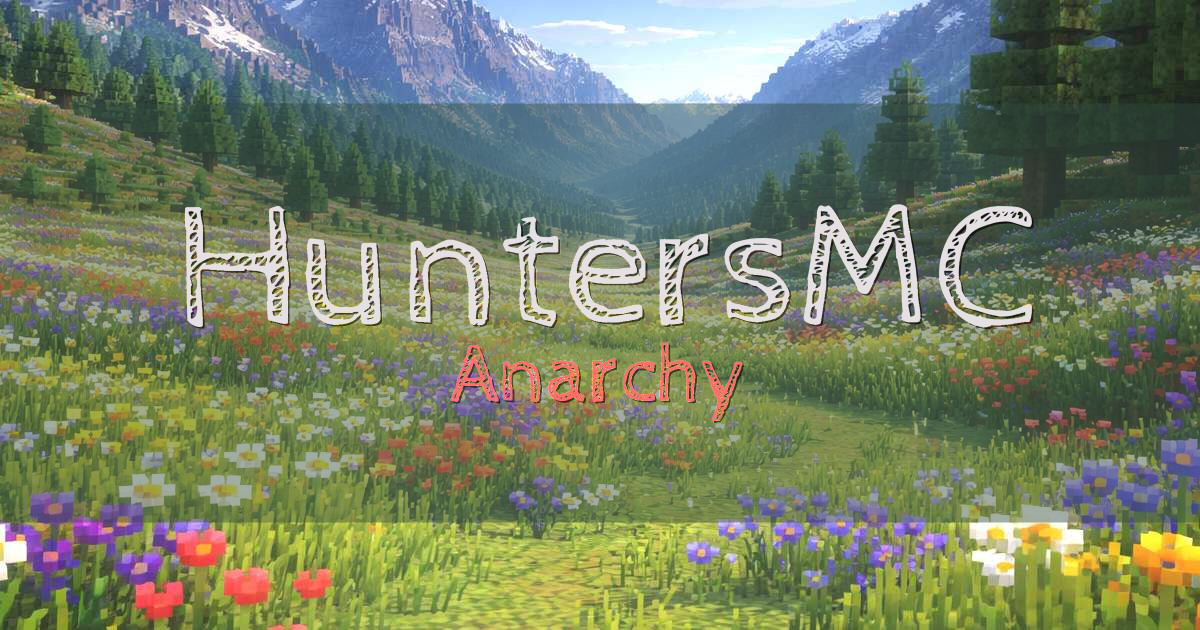 HuntersMC Anarchy Minecraft server