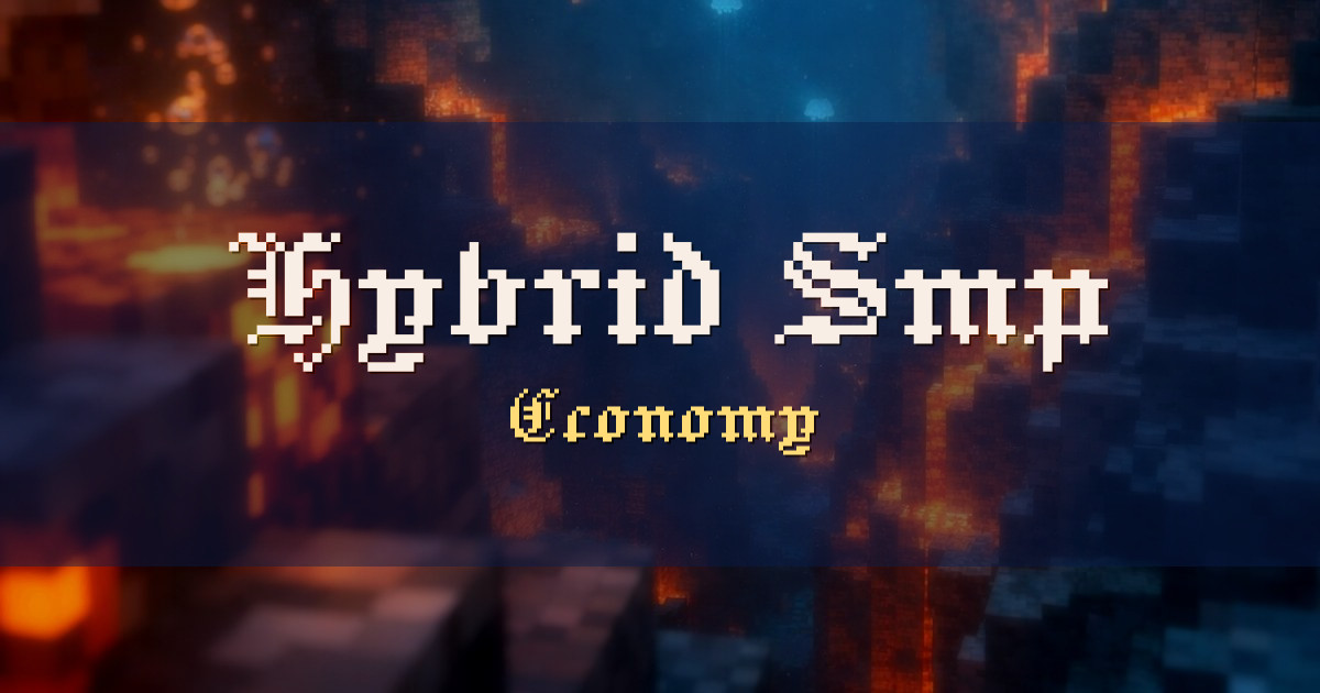 Hybrid Smp Economy Minecraft server
