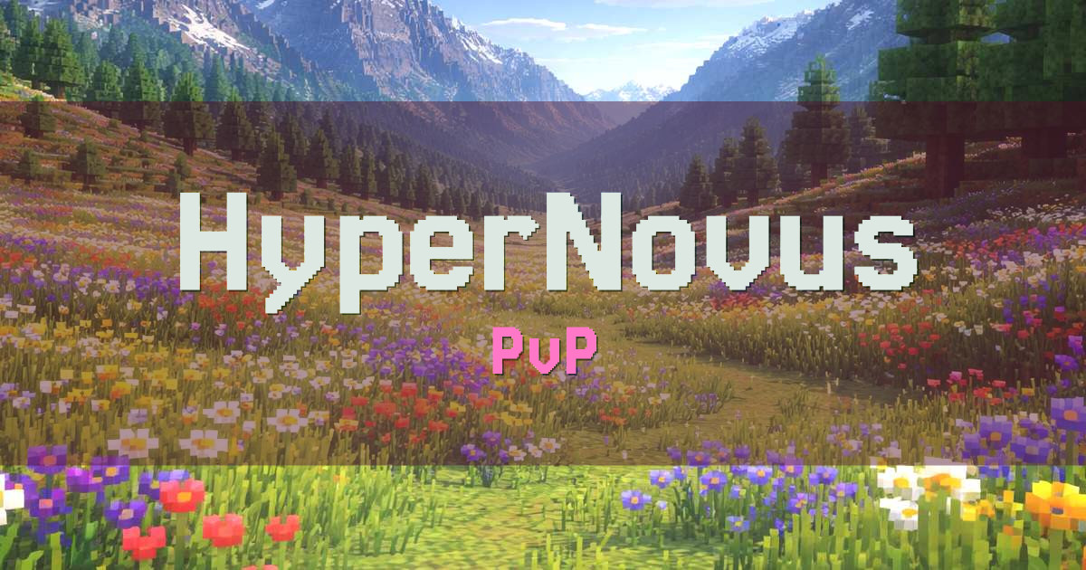HyperNovus PvP Minecraft server