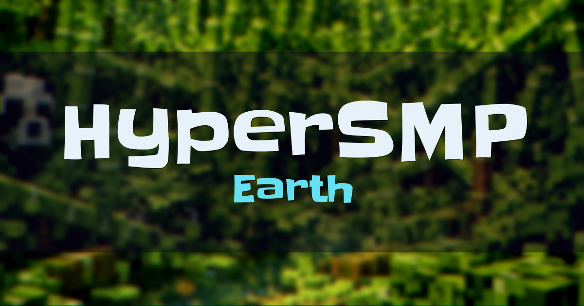 HyperSMP Earth Minecraft server