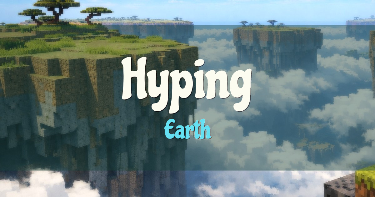 Hyping Earth Minecraft server