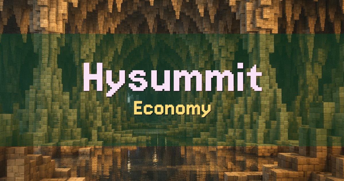 Hysummit Economy Minecraft server