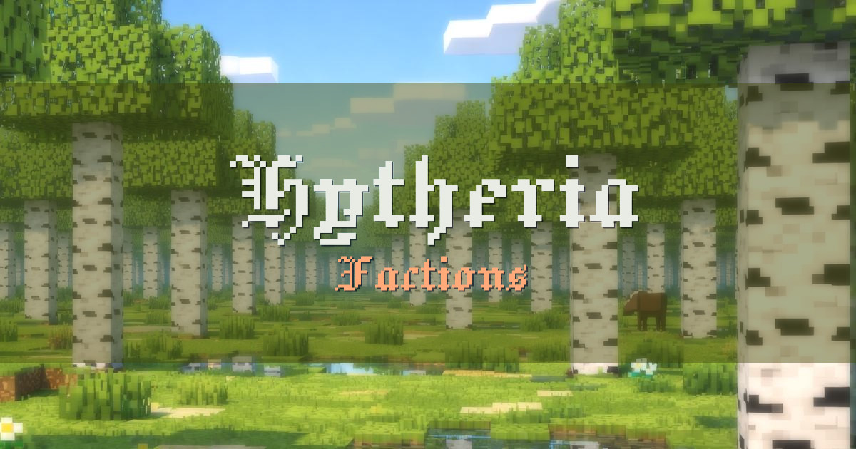 Hytheria Factions Minecraft server