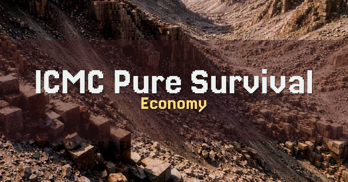ICMC Pure Survival Economy Minecraft server