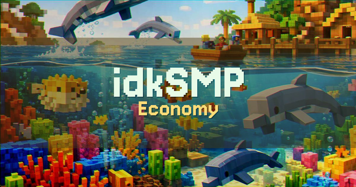 idkSMP Economy Minecraft server