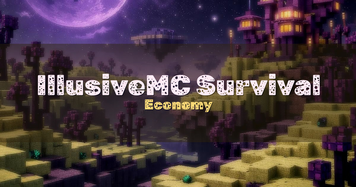IllusiveMC Survival Economy Minecraft server