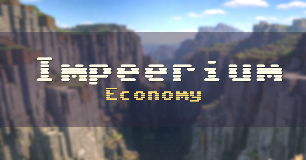 Impeerium Economy Minecraft server