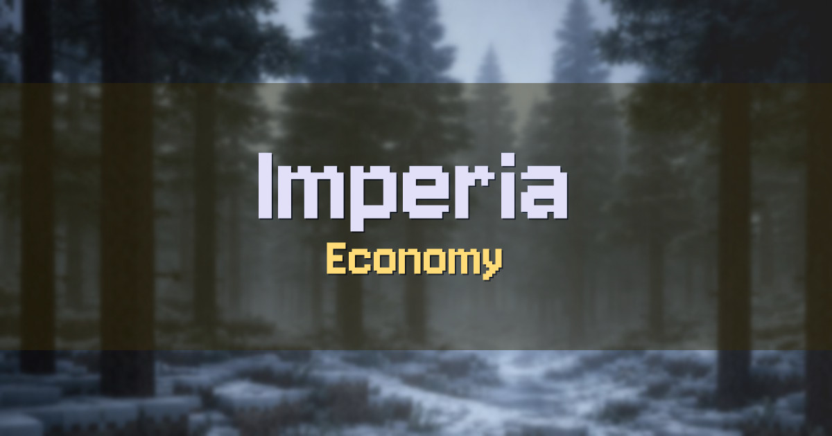Imperia Economy Minecraft server