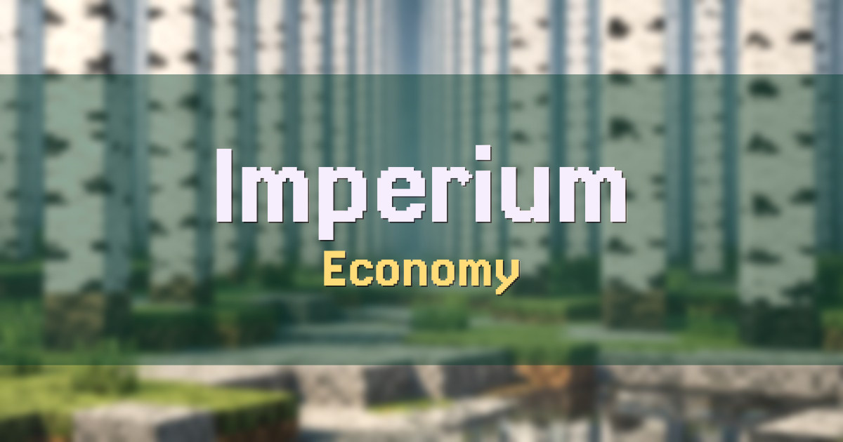 Imperium Economy Minecraft server