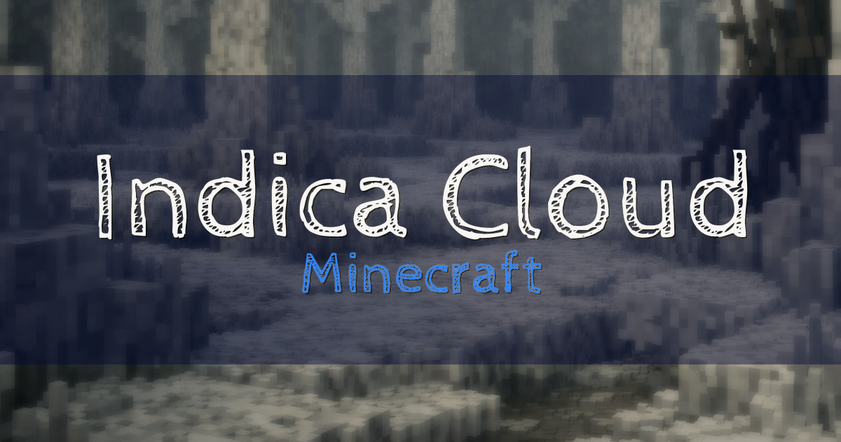 Indica Cloud Minecraft server