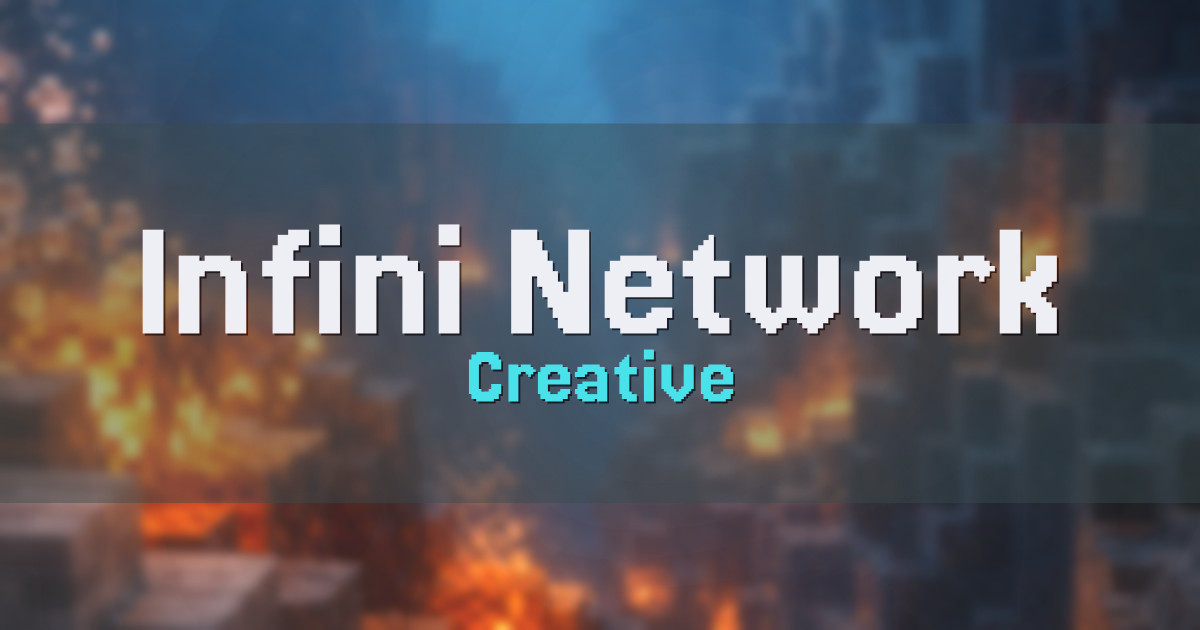 Infini Network Creative Minecraft server