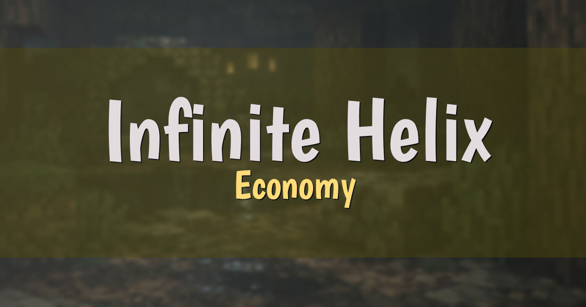 Infinite Helix Economy Minecraft server
