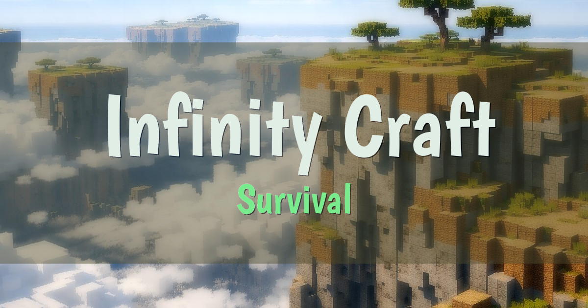 Infinity Craft Survival Minecraft server