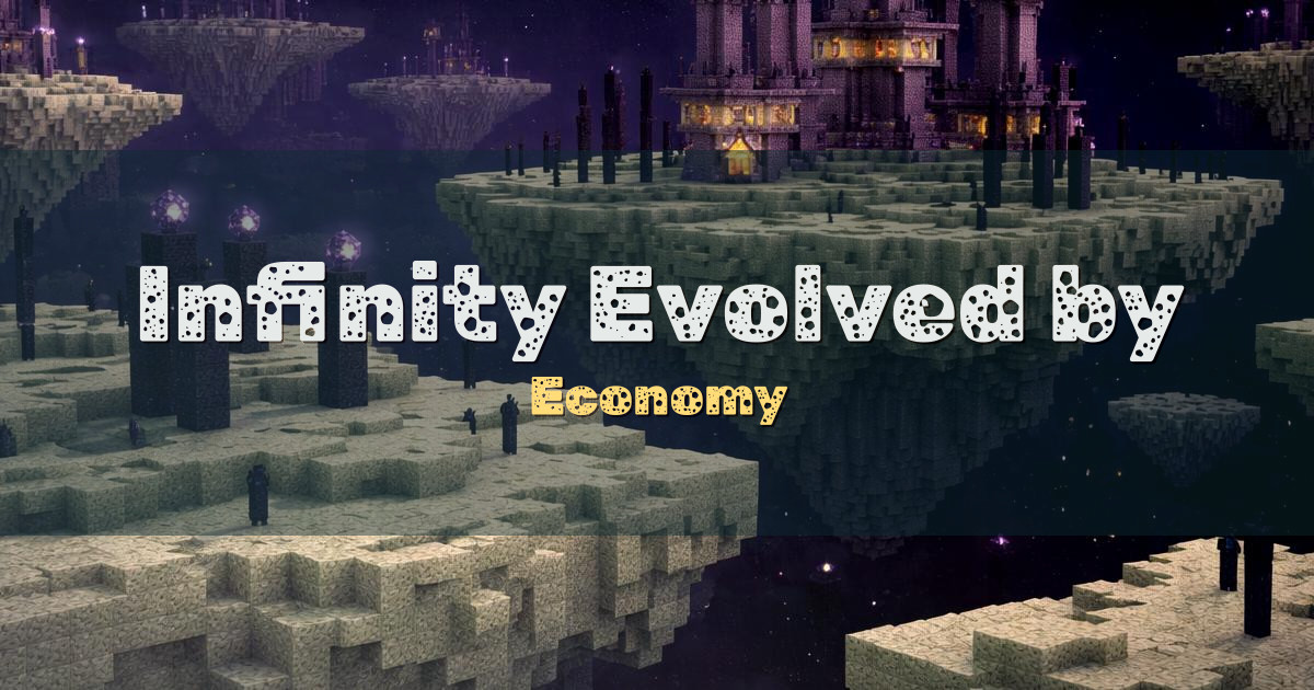 Infinity Evolved by MineWonderLand Economy Minecraft server