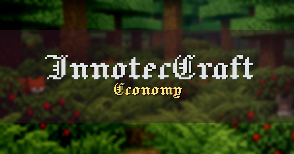 InnotecCraft Economy Minecraft server