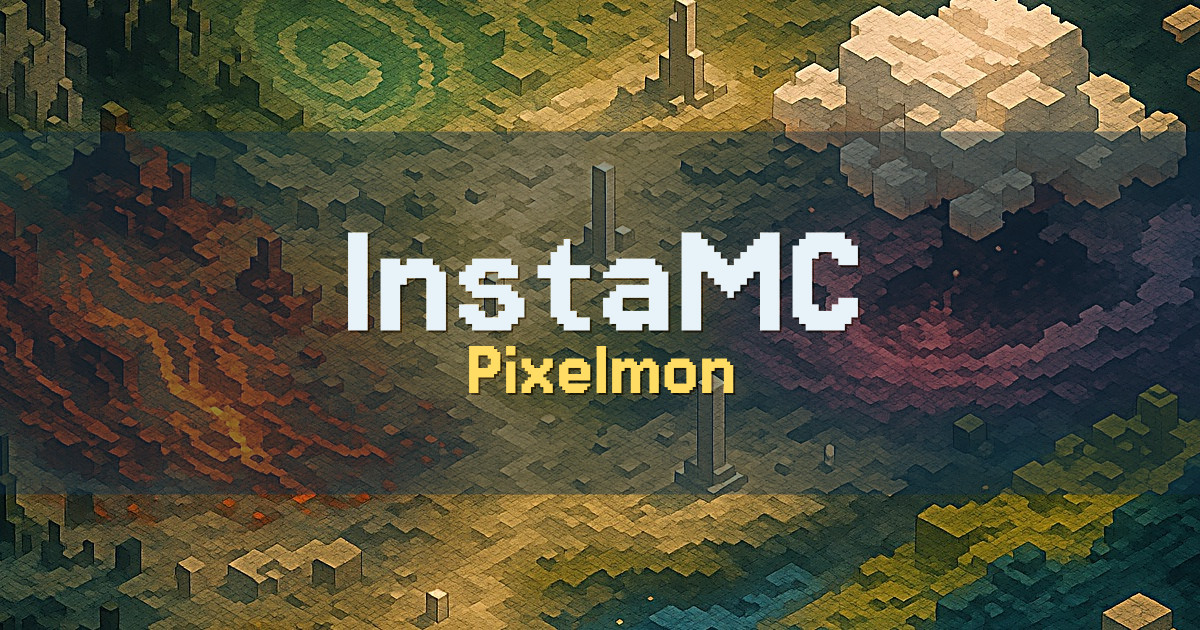 InstaMC Pixelmon Minecraft server