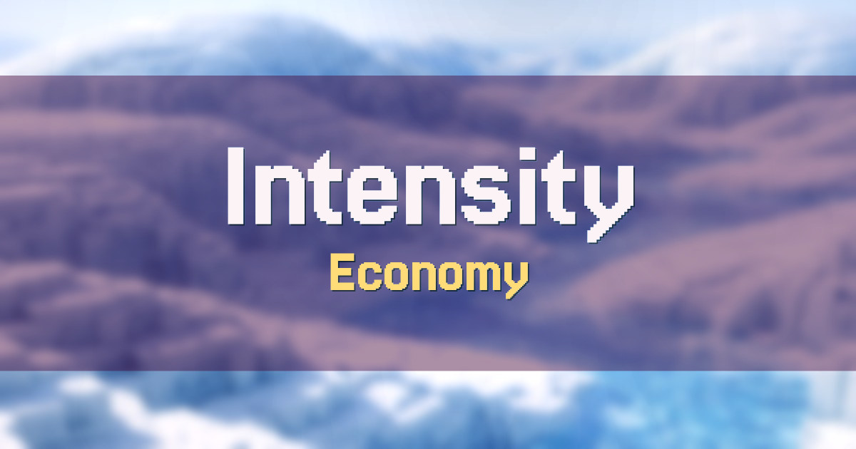 Intensity Economy Minecraft server