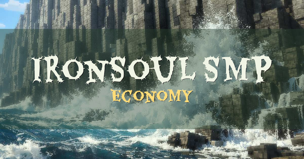 IronSoul SMP Economy Minecraft server
