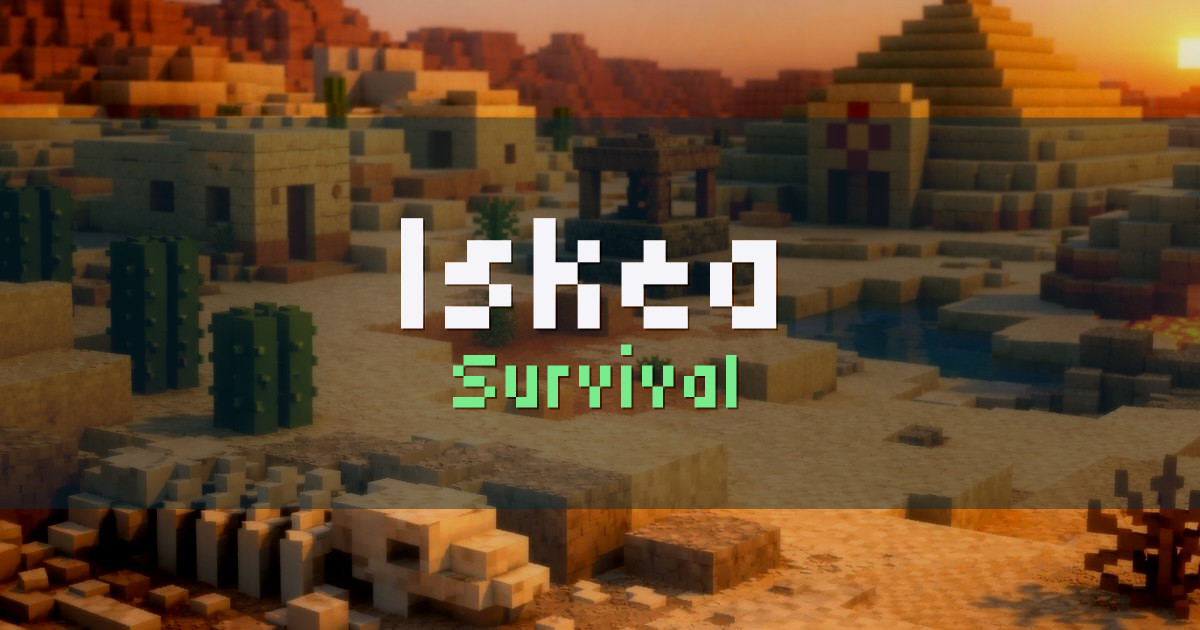 Iskea Survival Minecraft server