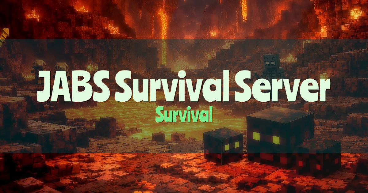 JABS Survival Server Minecraft server