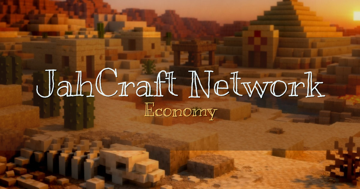 JahCraft Network Economy Minecraft server