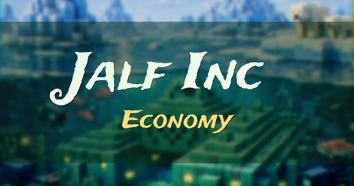 Jalf Inc Economy Minecraft server