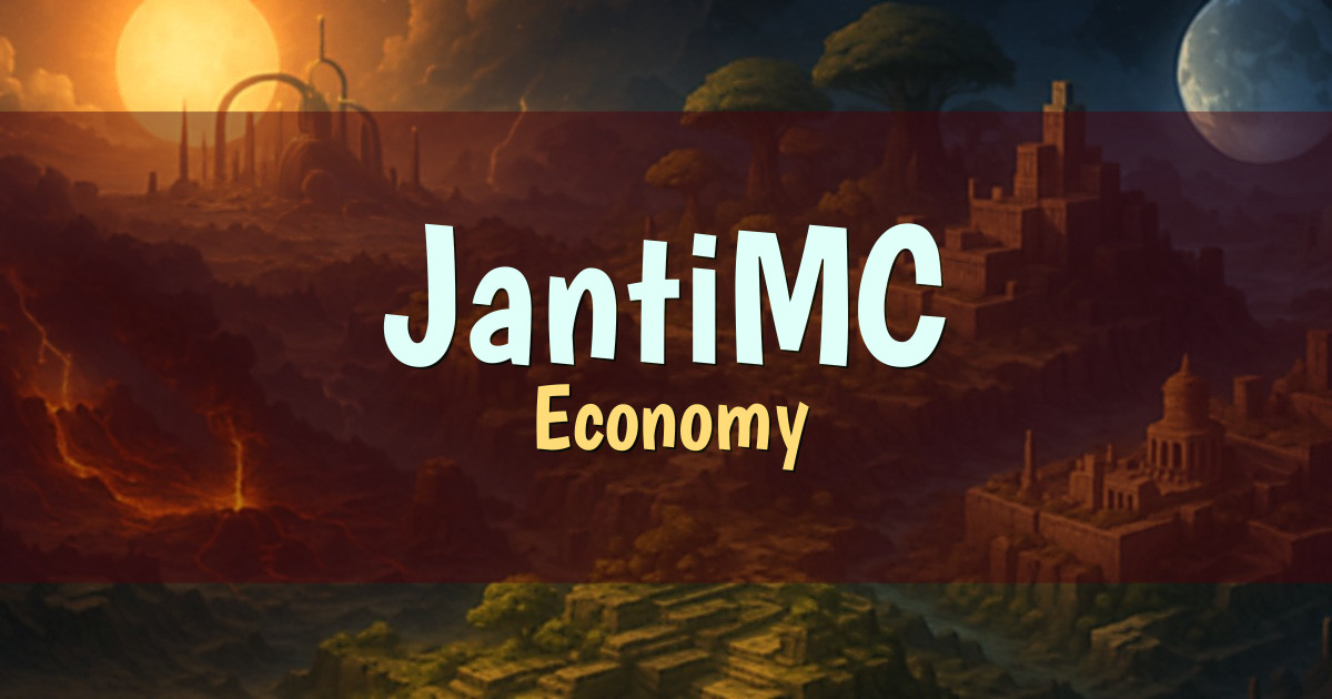 JantiMC Economy Minecraft server