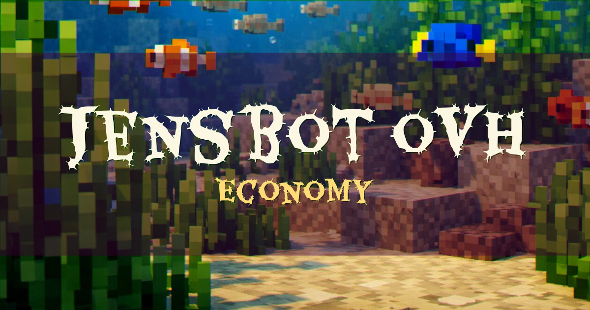 Jensbot.ovh Economy Minecraft server