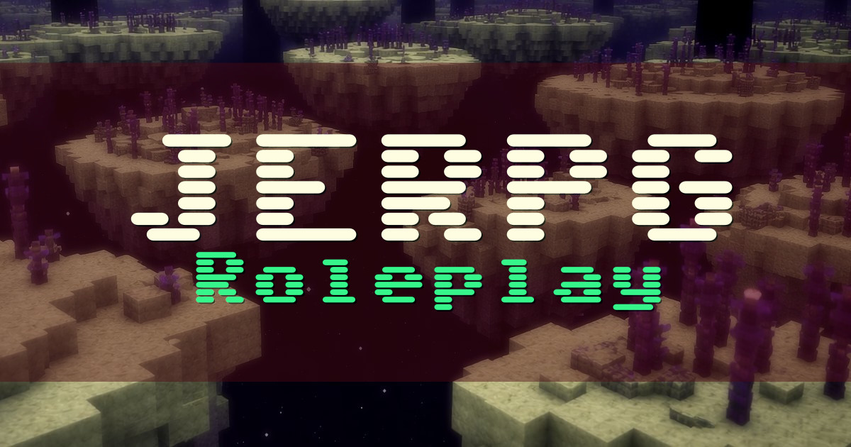 JERPG Roleplay Minecraft server