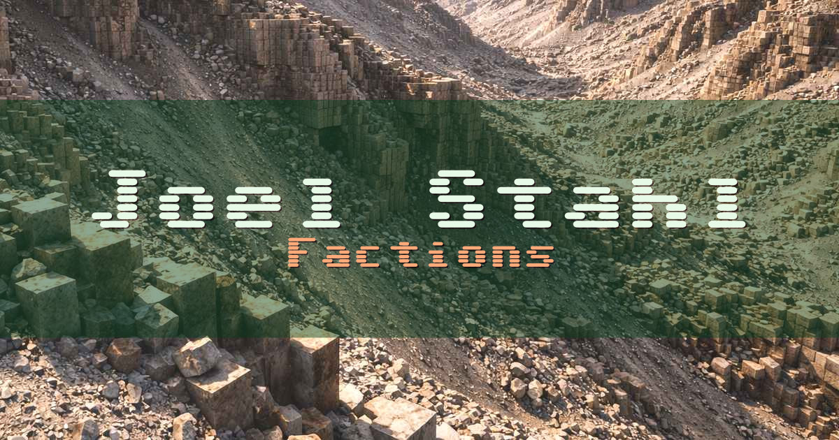 Joel Stahl Factions Minecraft server