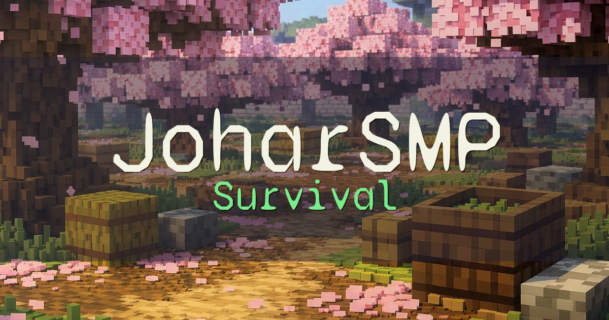JoharSMP Survival Minecraft server