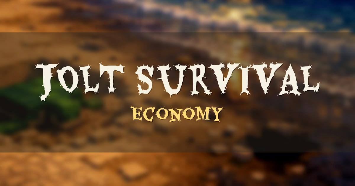 JOLT Survival Economy Minecraft server