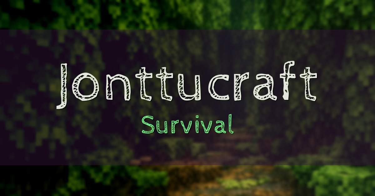 Jonttucraft Survival Minecraft server