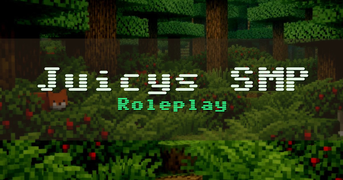 Juicys SMP Roleplay Minecraft server