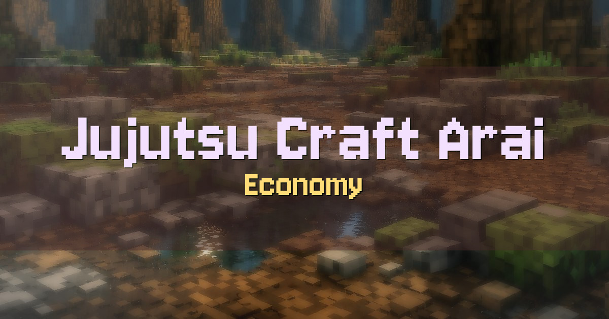 Jujutsu Craft Arai Economy Minecraft server