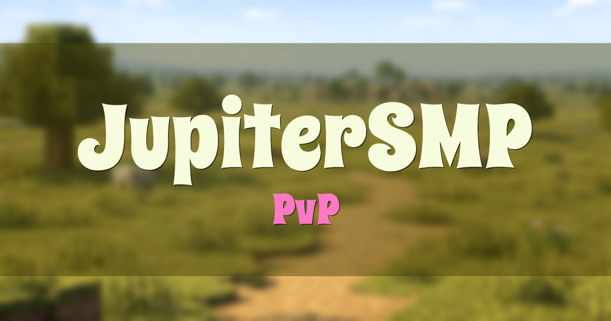 JupiterSMP PvP Minecraft server