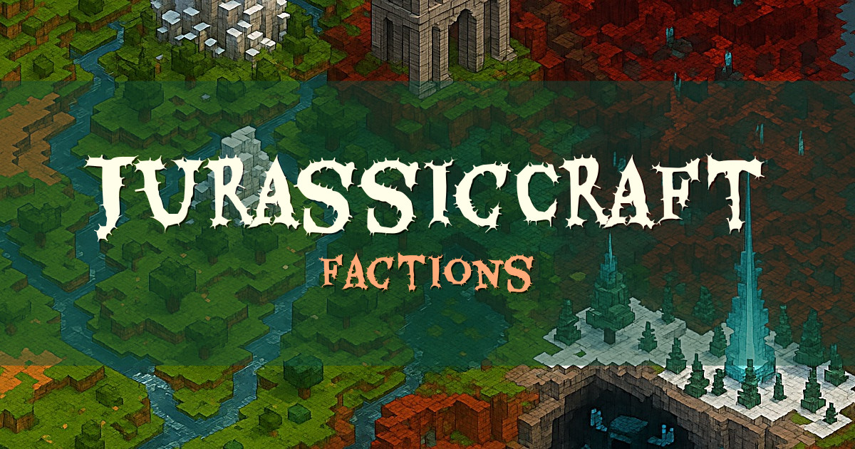 JurassicCraft TheFreezeSurvival Factions Minecraft server