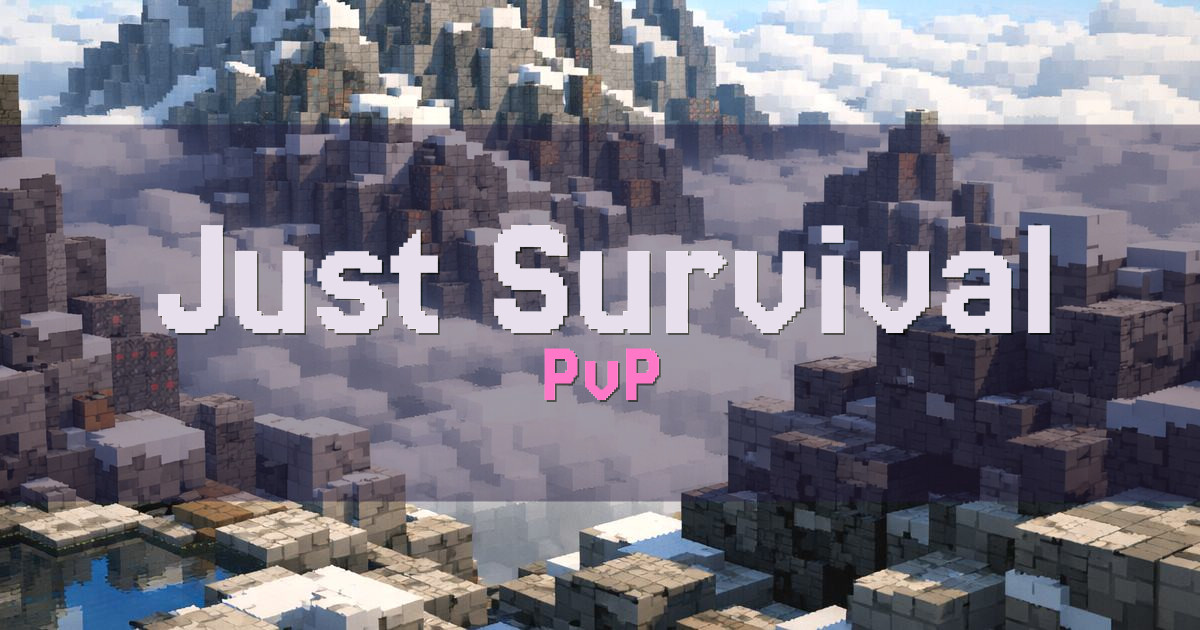Just Survival PvP Minecraft server