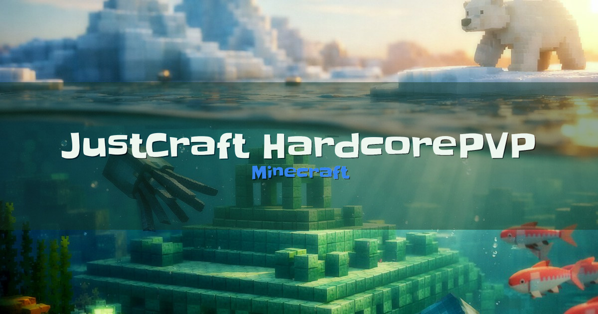 JustCraft HardcorePVP Minecraft server