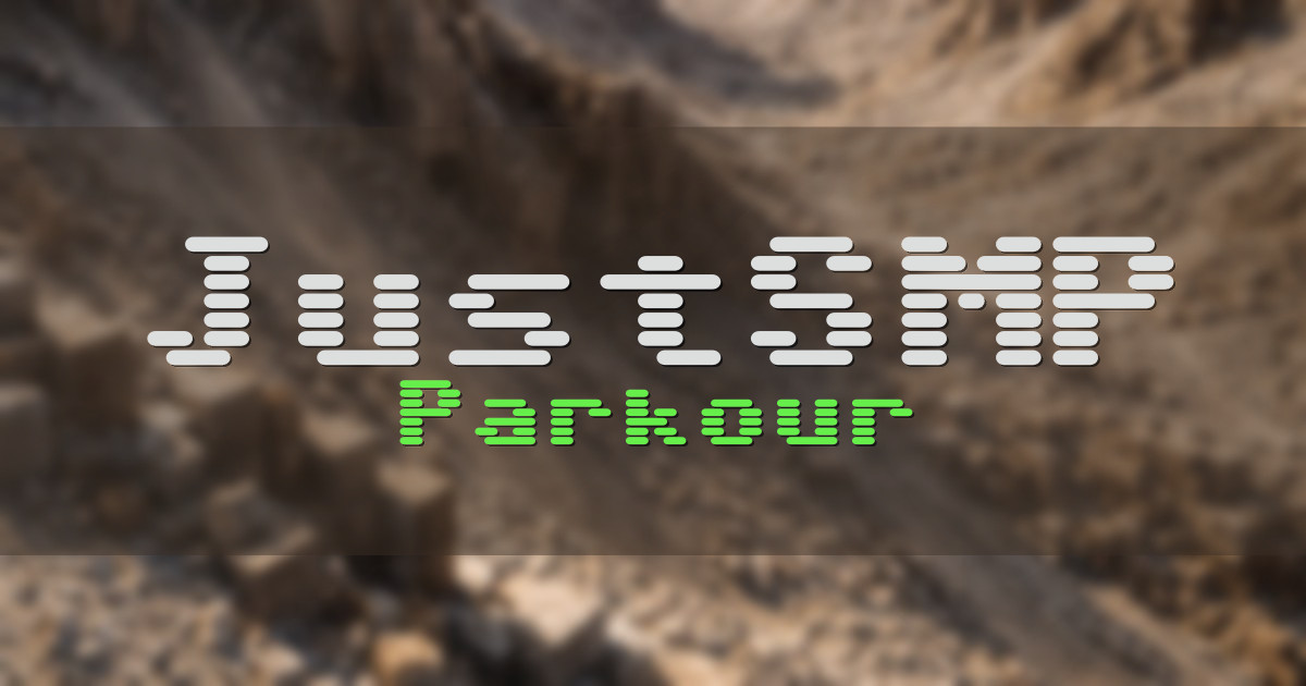 JustSMP Parkour Minecraft server