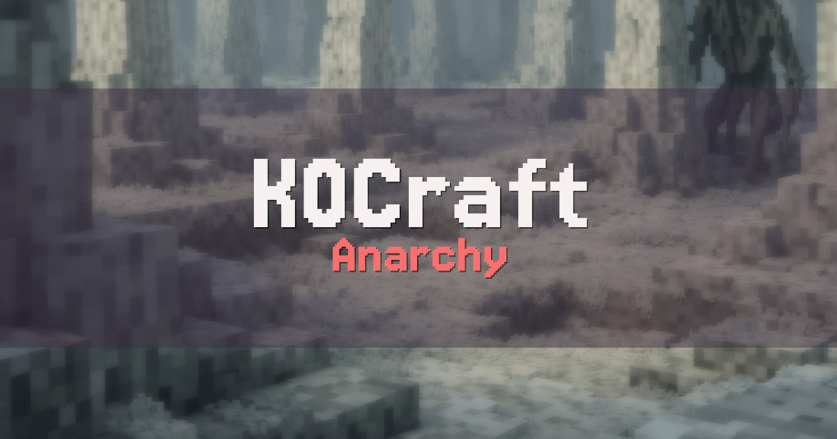 K0Craft Anarchy Minecraft server