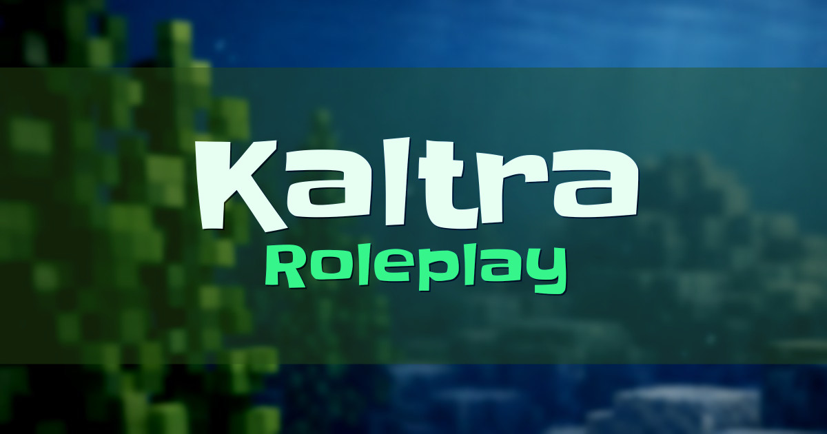 Kaltra Roleplay Minecraft server