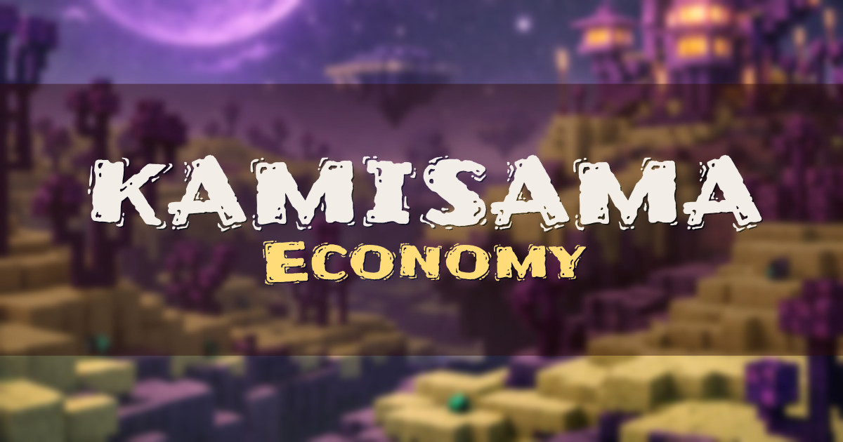 kamisama Economy Minecraft server
