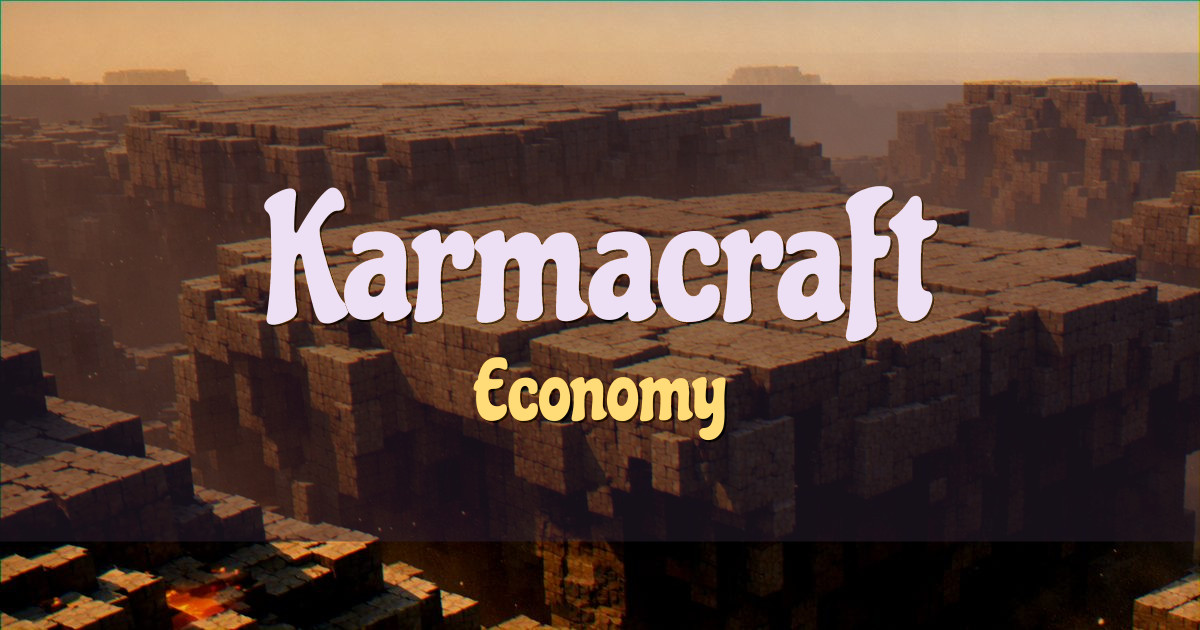 Karmacraft Economy Minecraft server