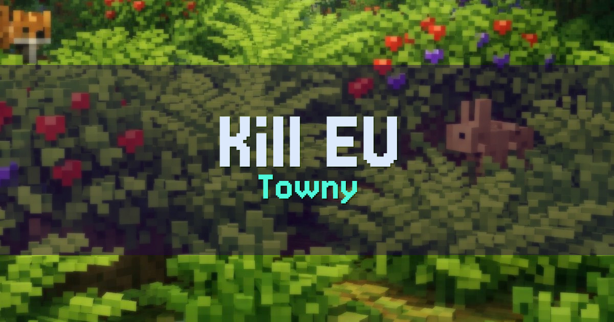 Kill.EU Towny Minecraft server