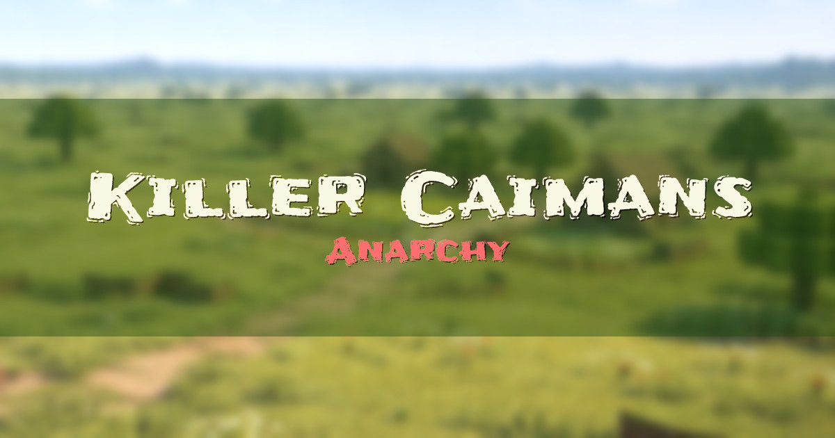 Killer Caimans Anarchy Minecraft server